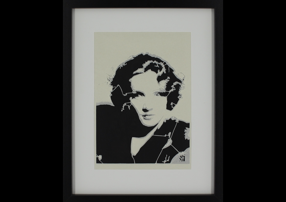 Triple portrait de M Dietrich- 280€